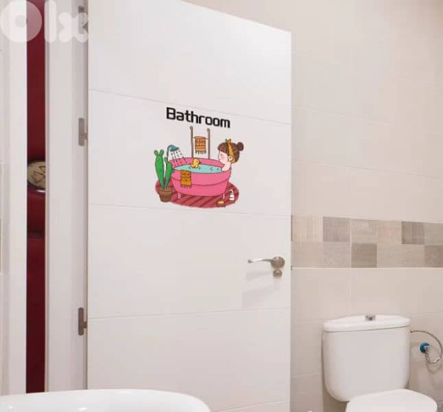 funny bathroom stickers. 5