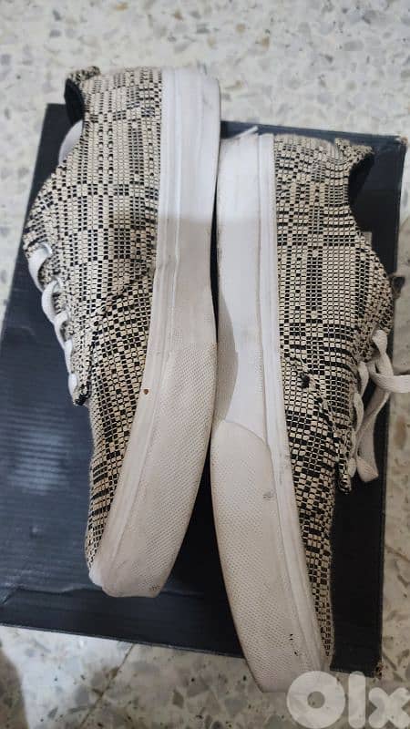 Vans Camden Ultracush Optical Woven Deluxe Women Sneakers shoes 40 3
