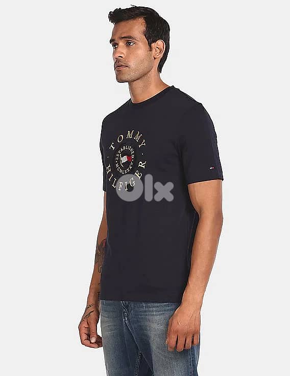 Tommy Hilfiger - Black T-Shirt size L 3