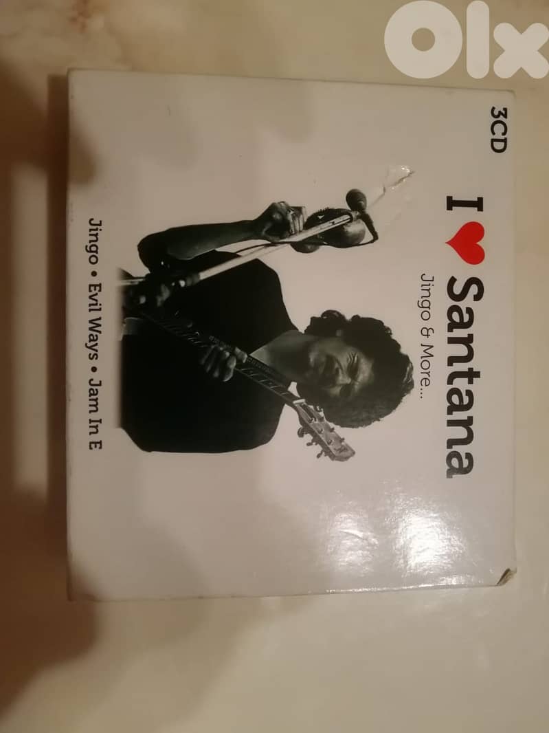 I love Santana 3 CDs box set 0