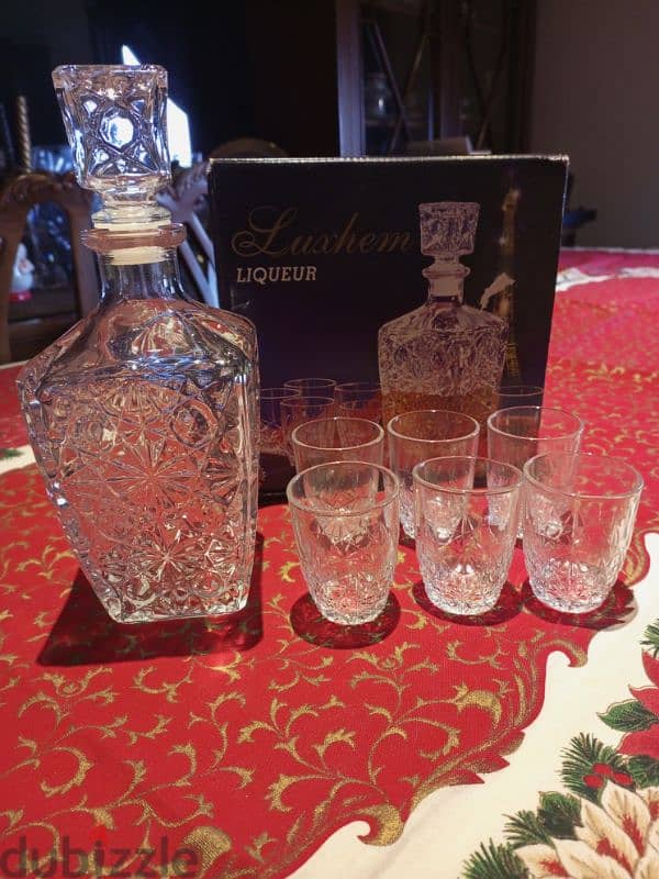 Liqueur Set Luxhem , Quality Glass 1