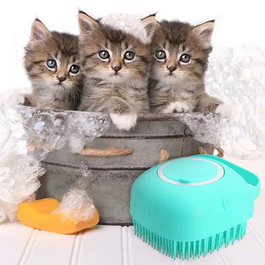 Pet Bath Brush 1