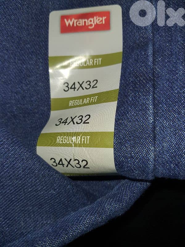 WRANGLER  ORIGINAL JEANS  SIZE W 34 L32 2