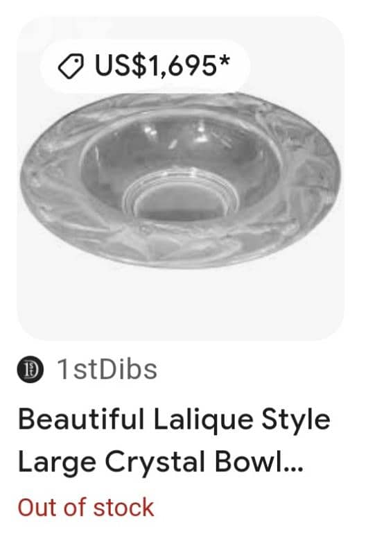 lalique France unique pieces 5