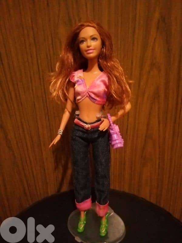 SUMMER FASHIONISTAS Barbie Friend Mattel doll 2013 Unflexi wearing=22$ 1