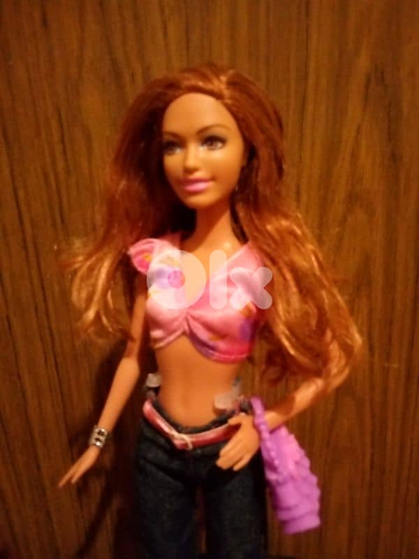 SUMMER FASHIONISTAS Barbie Friend Mattel doll 2013 Unflexi wearing=22$ 3