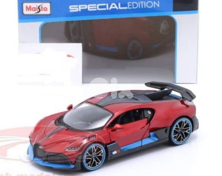 Bugatti Divo diecast car model 1;24 0