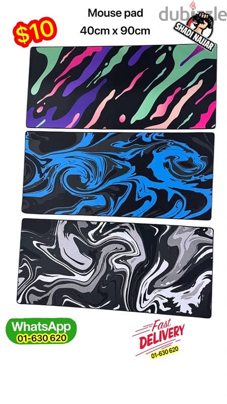 mouse pad 40 x 90 $8 12