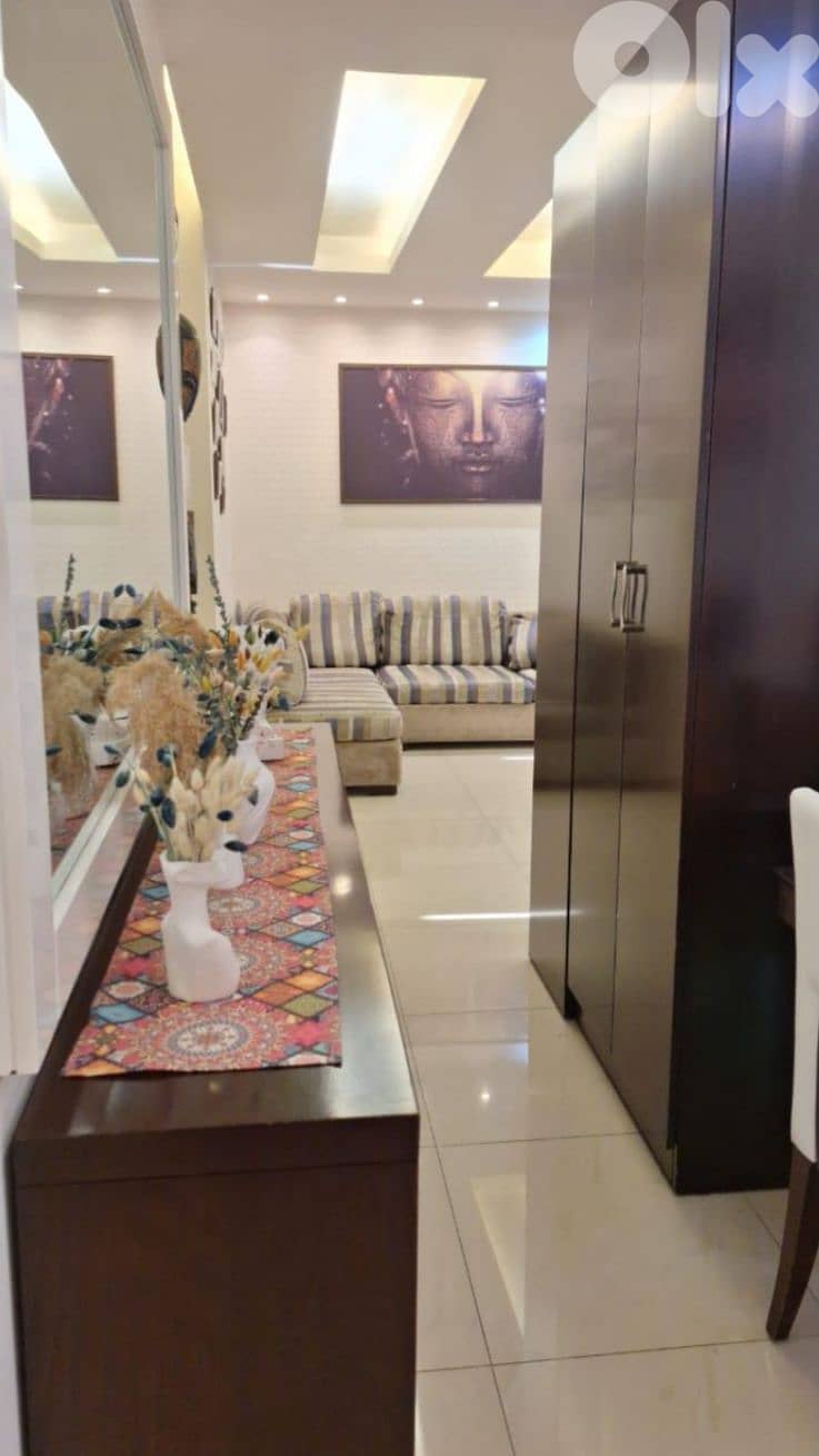 MANSOURIEH PRIME (100SQ) FULLY FURNISHED AND DECORATED ,(MA-357) 0