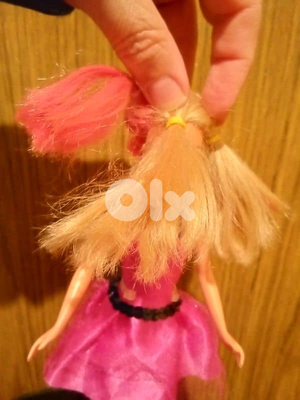 LILLY &HANNAH MONTANA SINGER 2 in1 dressed as new doll bend legs+shoes 6