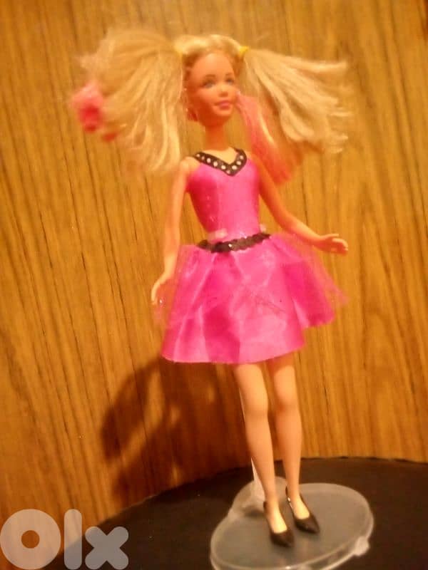 LILLY &HANNAH MONTANA SINGER 2 in1 dressed as new doll bend legs+shoes 9