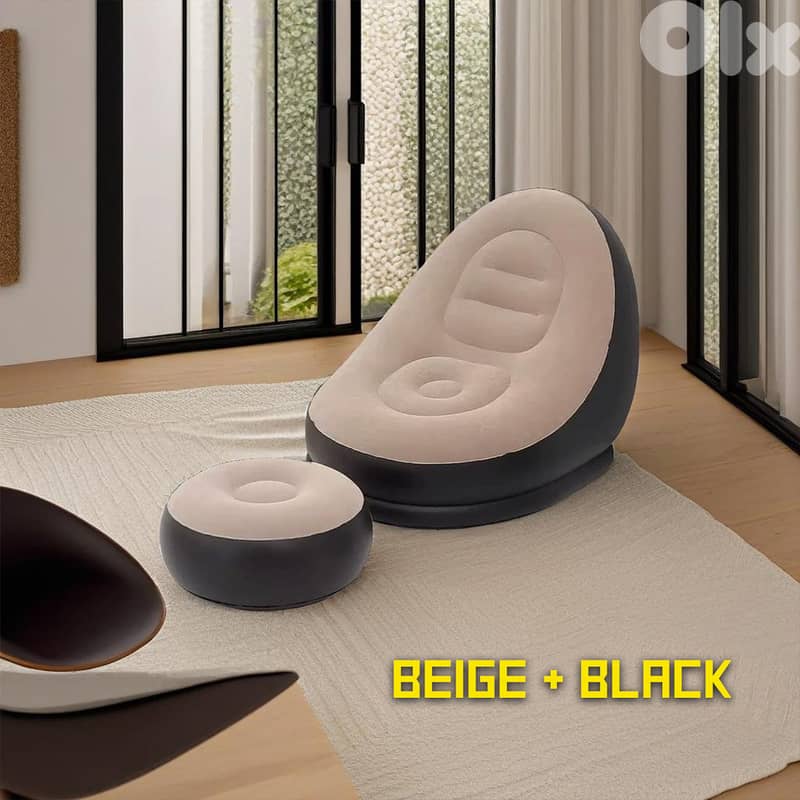 inflatable Lounge chair  صوفا/كرسي ابتنّفخ - relax - lounge 2