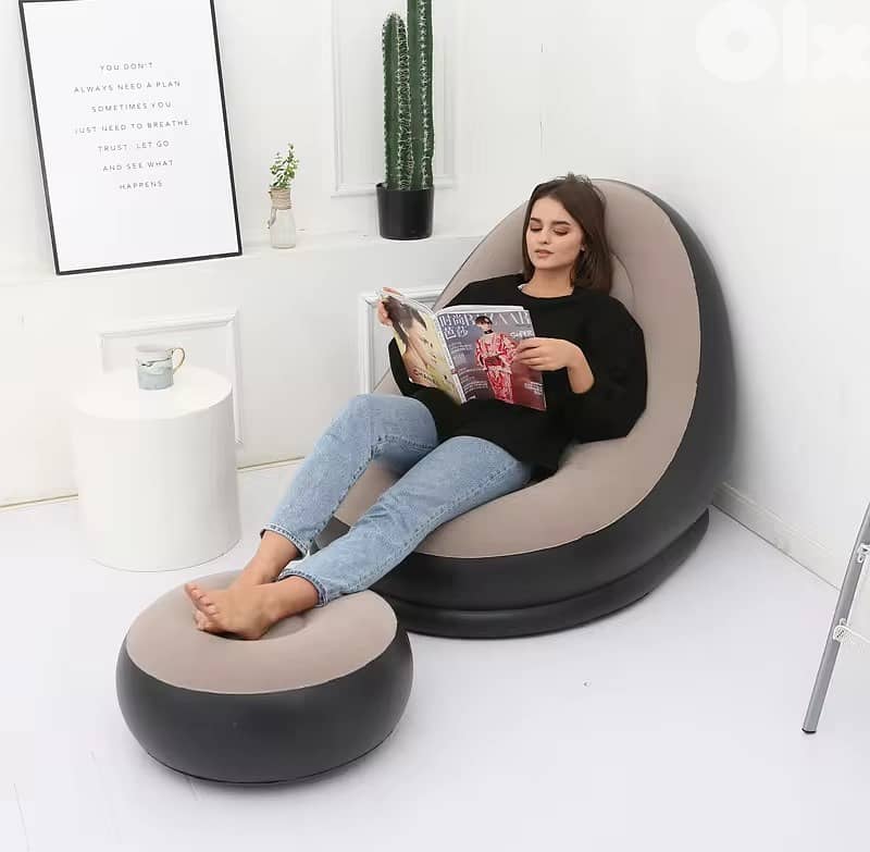 inflatable Lounge chair  صوفا/كرسي ابتنّفخ - relax - lounge 5