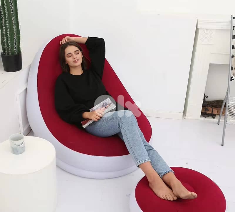 inflatable Lounge chair  صوفا/كرسي ابتنّفخ - relax - lounge 6