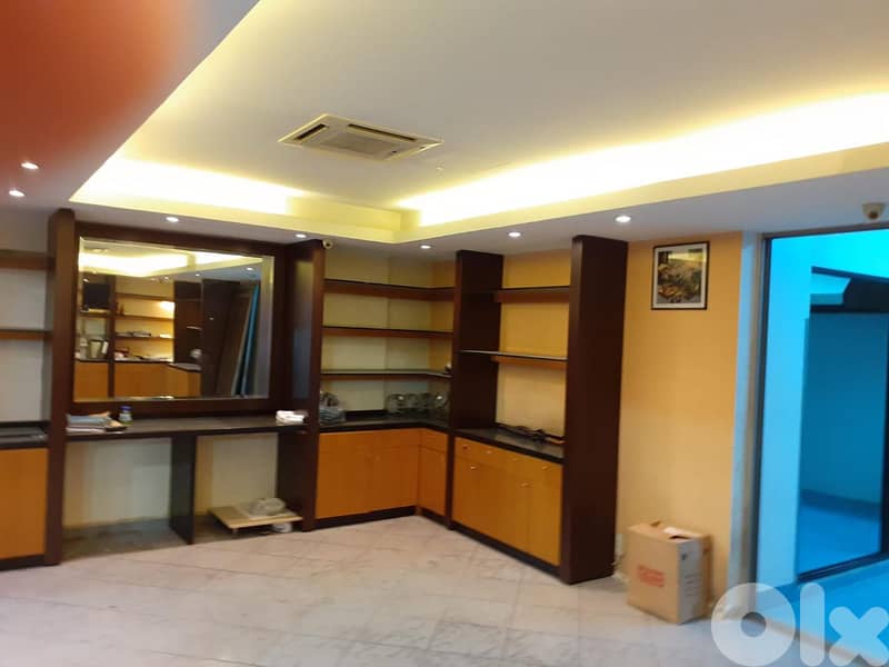 Commercial Store For Rent In Achrafieh With An Outdoor Area 0