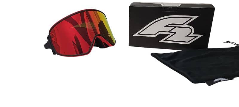 F2 ski goggles 2in1 double lens 0