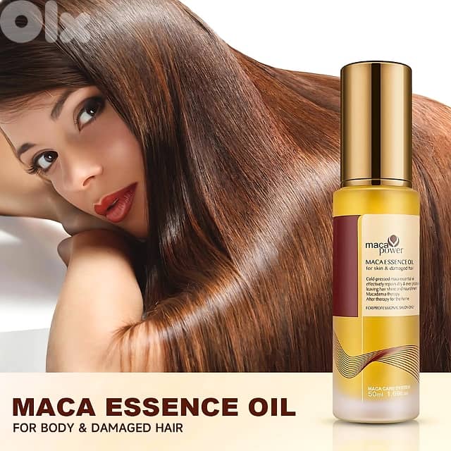 Karseell Maca Essence Oil with Argan, Vitamin E for Damaged Hair 0