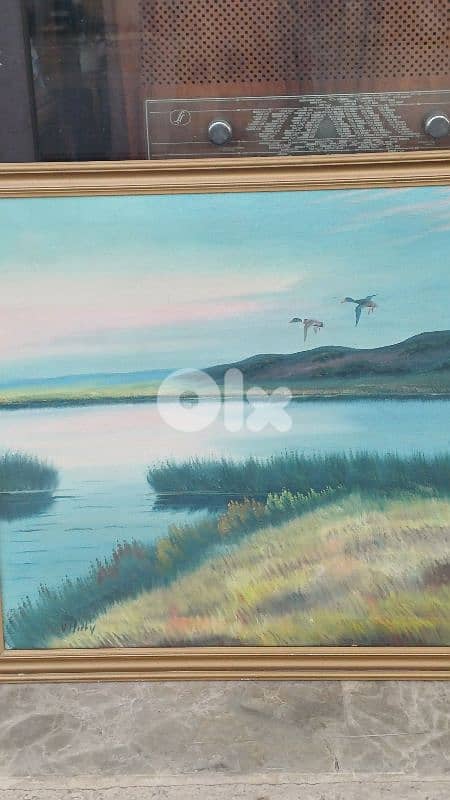 لوحة رسم زيتي 4