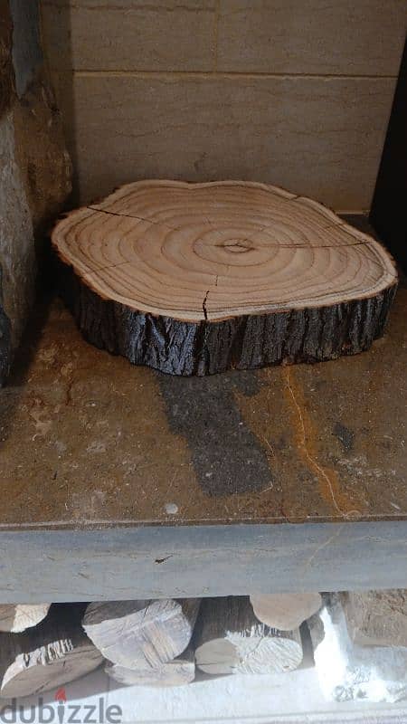 خشبة زينة الميلاد زنزلخت طبيعي 0