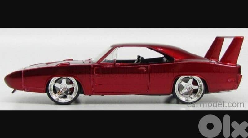 '69 Dodge Charger Daytona (Fast &Furious 6) diecast car model 1;24 1