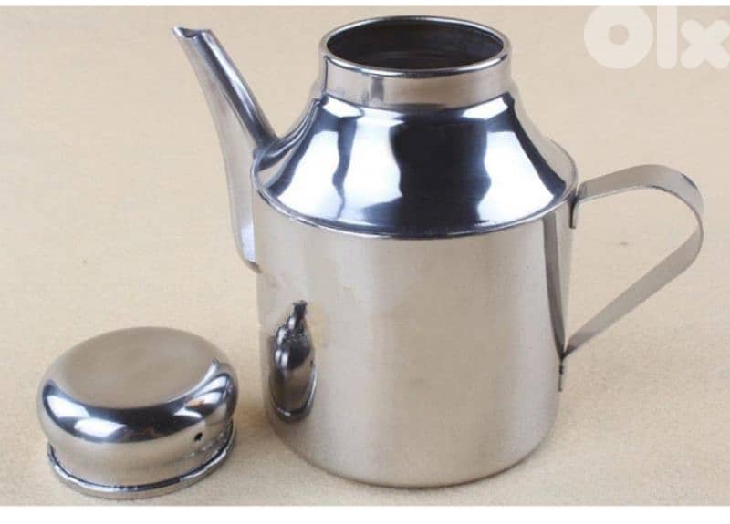 original stainless steel oil or tea pot 4