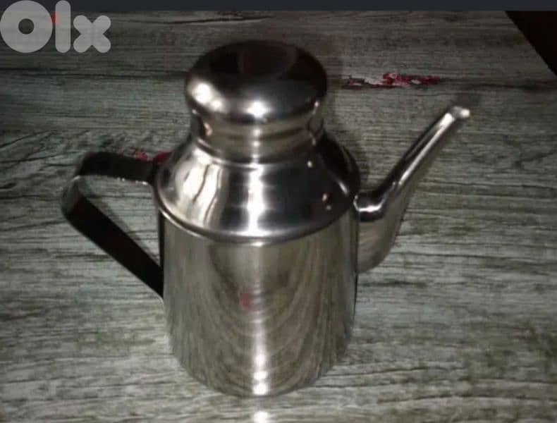 original stainless steel oil or tea pot 6