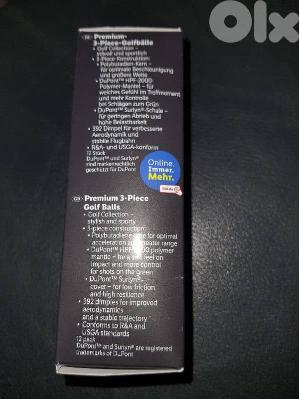 GOLF BALLS  PREMIUM  4x3  12  PIECES 1 2 3 4 CRIVIT 4