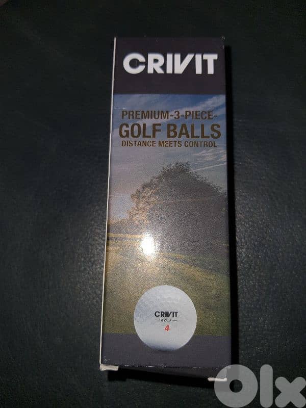 GOLF BALLS  PREMIUM  4x3  12  PIECES 1 2 3 4 CRIVIT 5