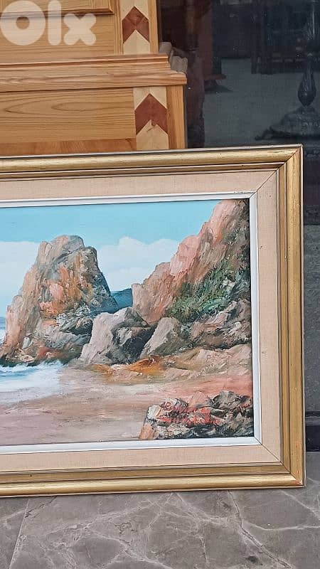 لوحة رسم زيتي 2