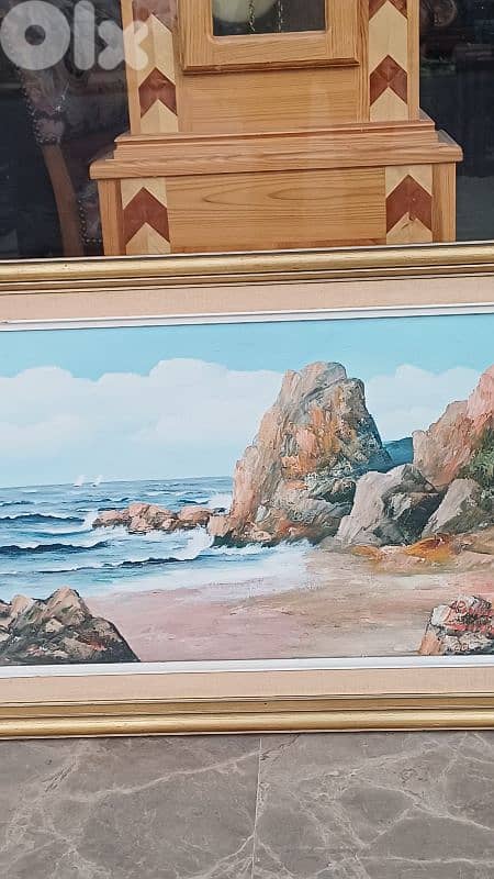 لوحة رسم زيتي 4