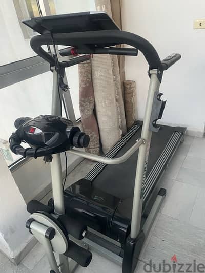 treadmill multifunctional with waist plate