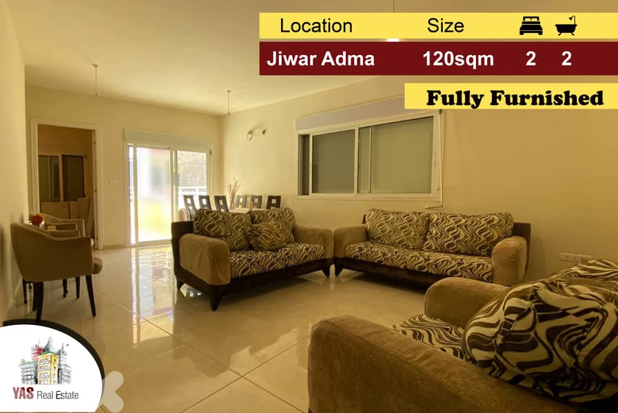 Jiwar Adma 120m2 | Rent |Furnished | Classy Area | Calm Street | IV/RA 0