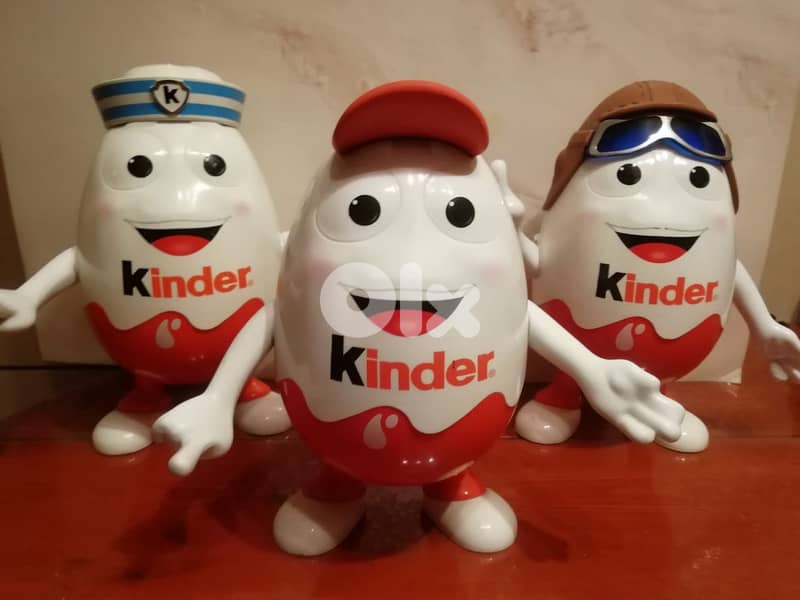 Kinder Surprise Egg Man variations 25cm Storage starting 7$ 1