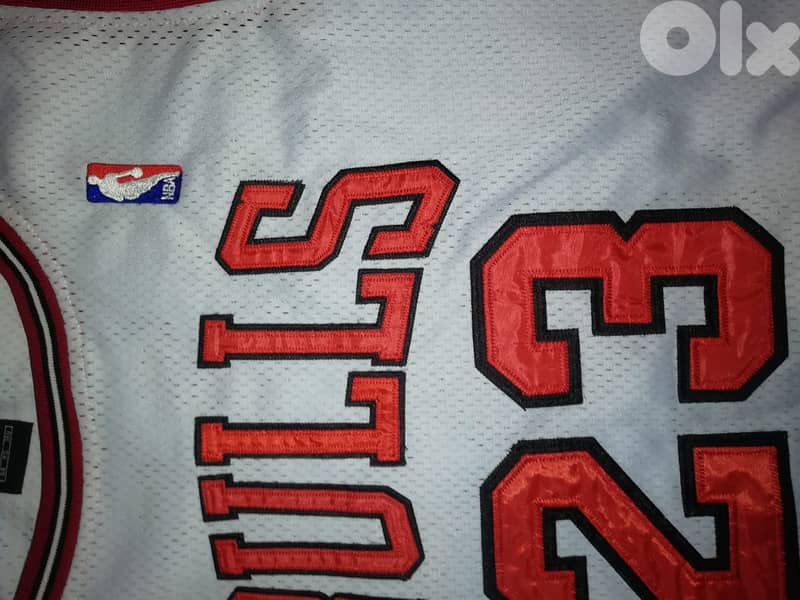 Chicago Bulls Michael Jordan #23 jersey size 44 by Nike for NBA final 1