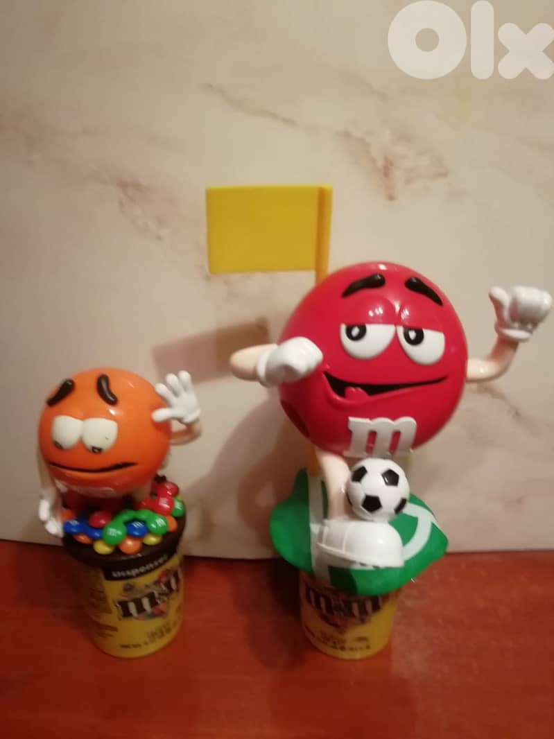 Big collection of M&M collectible dispensers 9