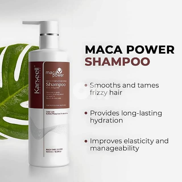 Karseell Moisturizing Shampoo 800ml with Argan Oil for Dry Hair 1