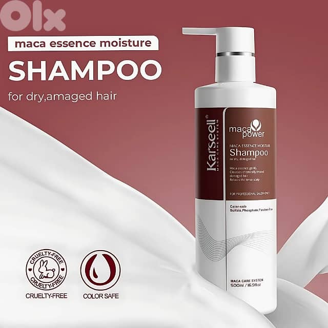 Karseell Moisturizing Shampoo 800ml with Argan Oil for Dry Hair 5