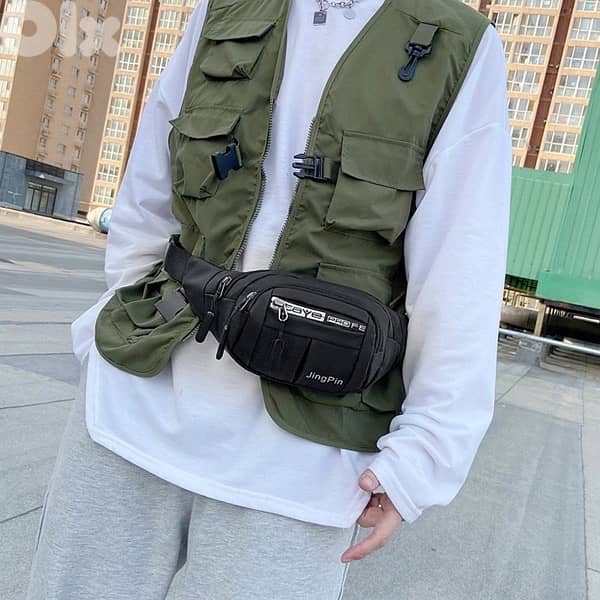 Unisex Waterproof Waist Bag - Running, Jogging, Chest Bag, Fanny Pack 1