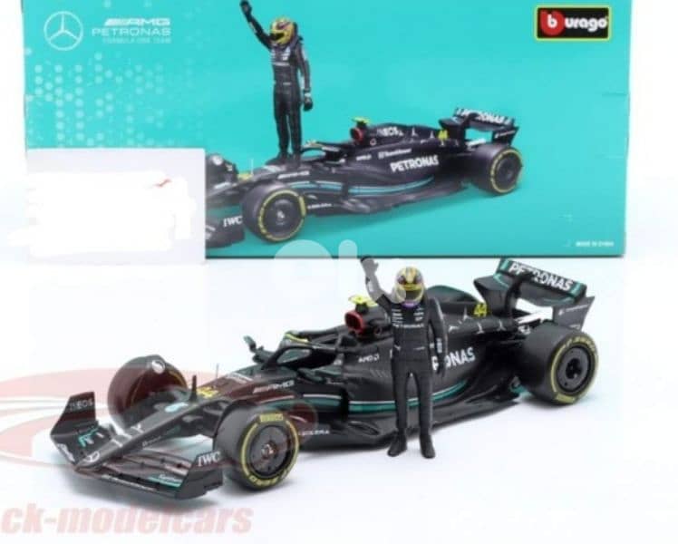 Mercedes-AMG W14(L. Hamilton #44) 2023 diecast car model 1:24 0