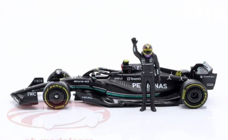 Mercedes-AMG W14(L. Hamilton #44) 2023 diecast car model 1:24 2