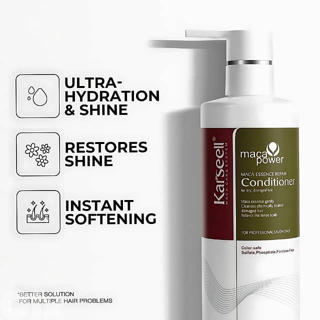 Karseell Hair Conditioner 800ml with Maca Essence & Argan Oil 1
