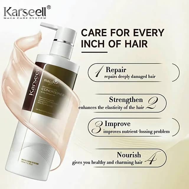 Karseell Hair Conditioner 800ml with Maca Essence & Argan Oil 3