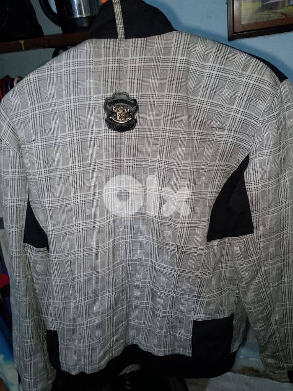 White and black jacket 1