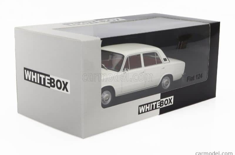 Fiat 124 1970 diecast car model 1:24 3