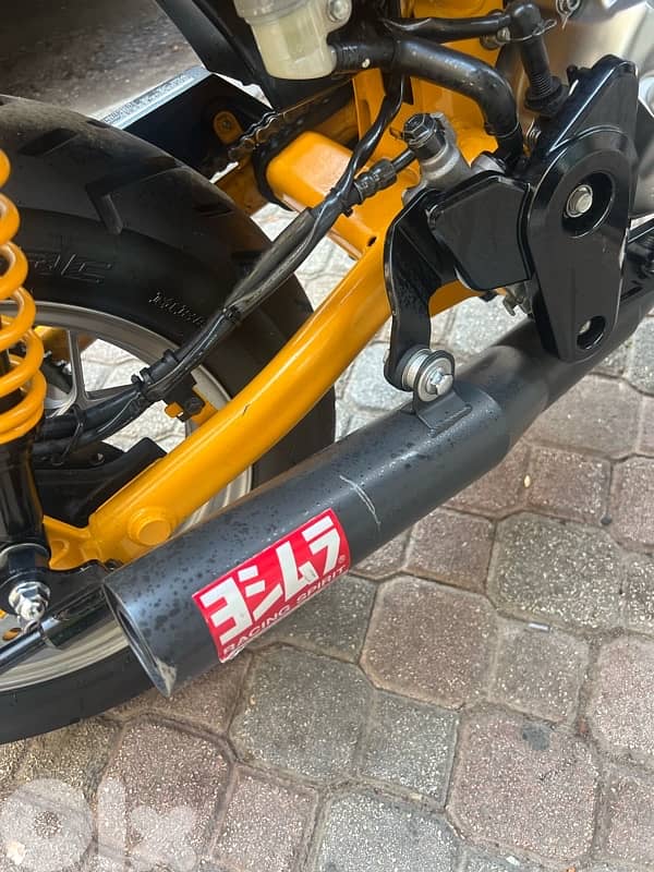 Honda Monkey 125 Cc all after market sport parts added 6