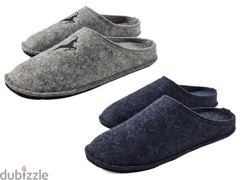 pantoufle رجالي مصنوع من الصوف 1