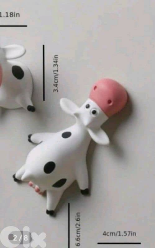 funny cow magnet 3