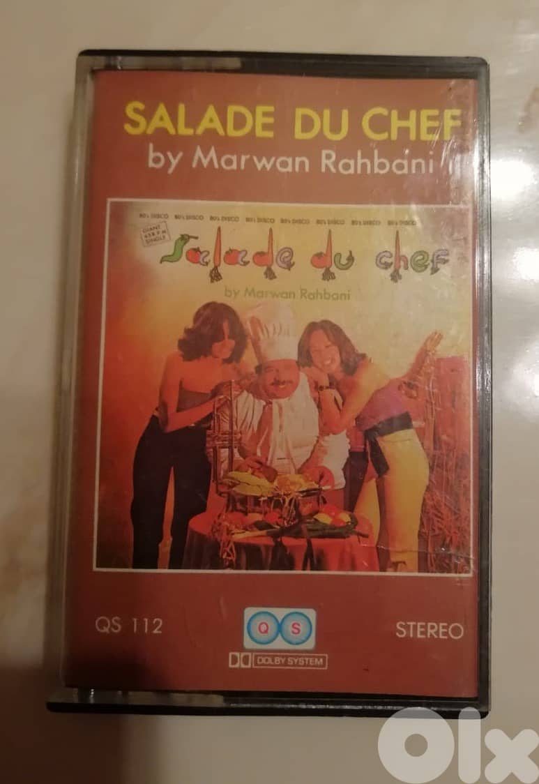 Marwan Rahbani "salade du chef" cassette 0