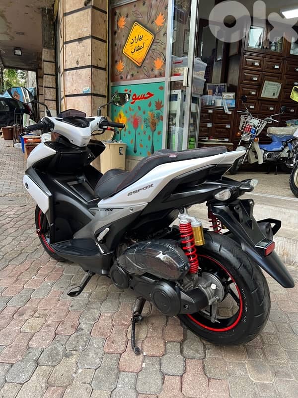 Yamaha aerox 155 معدله مع زوايد 16