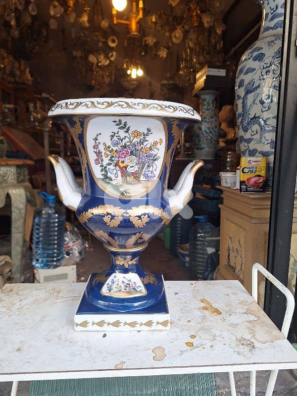 vase sevres porcelain hand painted original 1